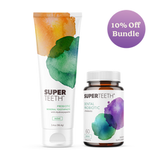 Load image into Gallery viewer, Dental Probiotic + Prebiotic Mineral Toothpaste Bundle - Mild Mint