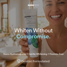 Load image into Gallery viewer, Whitening Nano-Hydroxyapatite Prebiotic Toothpaste - Peppermint