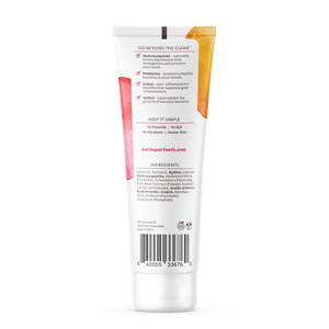 Prebiotic Mineral Toothpaste with Hydroxyapatite - Strawberry