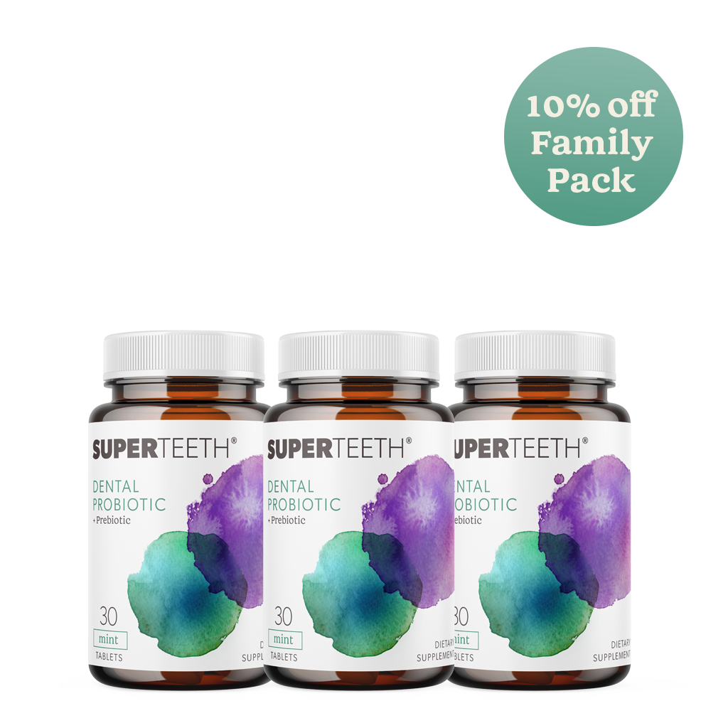 Dental Probiotic - Mint 30 Count Family Pack