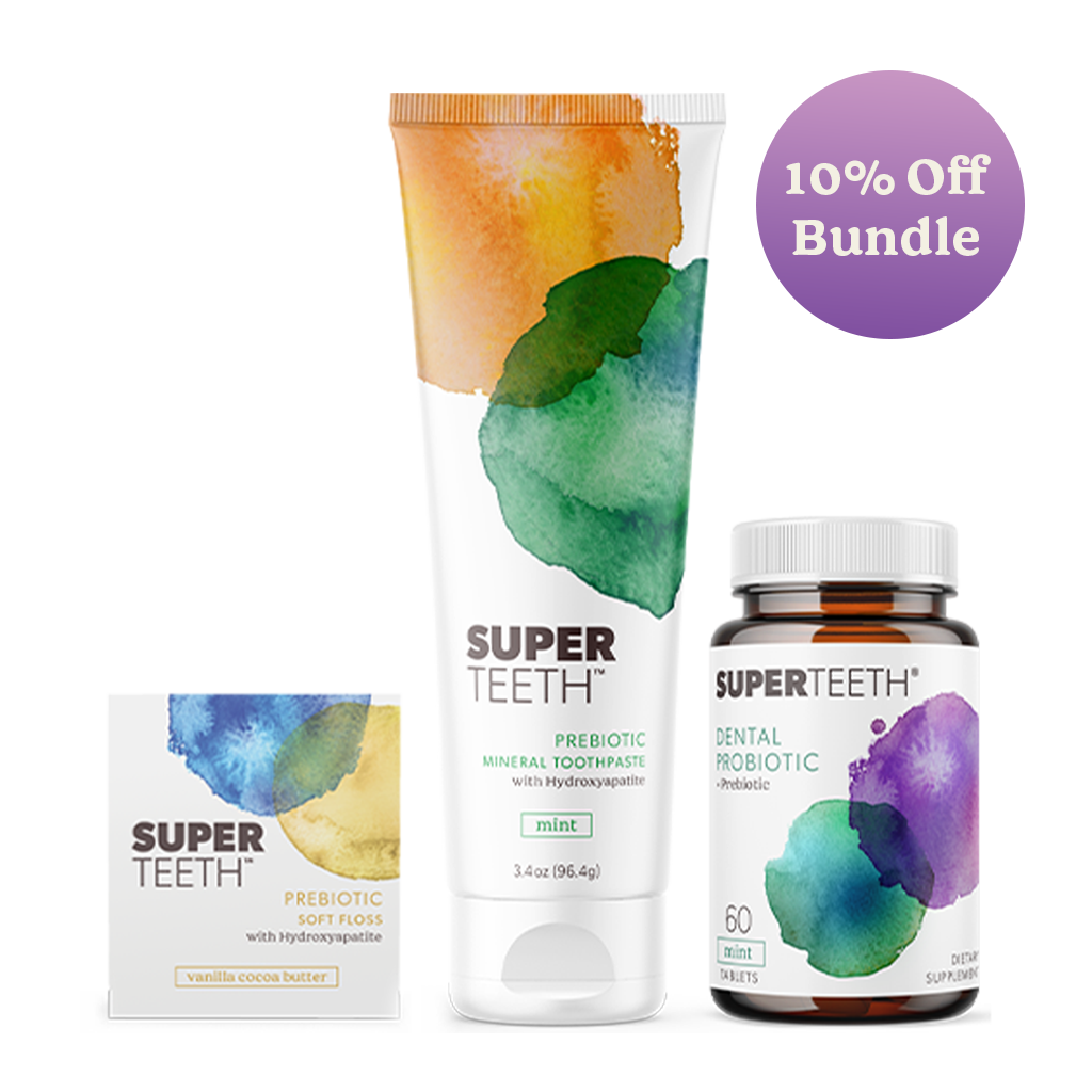 SuperTeeth Probiotic Oral Care Regimen