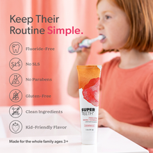 Load image into Gallery viewer, Hydroxyapatite Prebiotic Toothpaste - Strawberry
