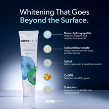 Load image into Gallery viewer, Whitening Nano-Hydroxyapatite Prebiotic Toothpaste - Peppermint
